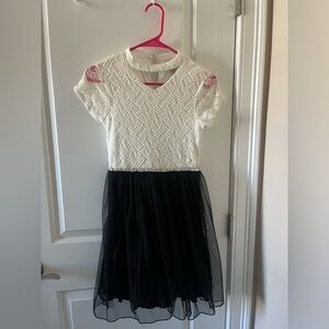 Speechless White Dress with Floral Details